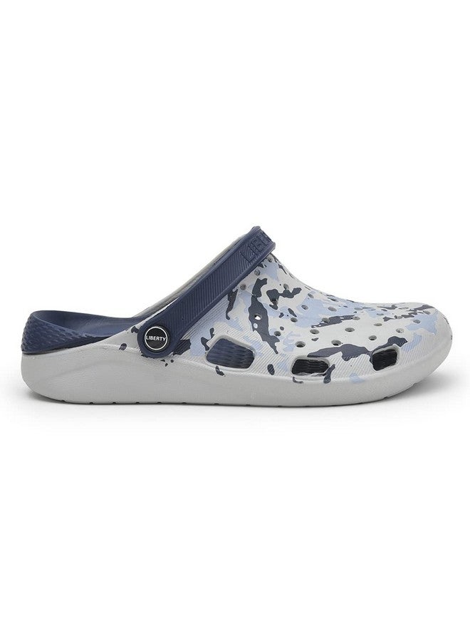 Liberty A-Ha Men Lpmxt-811 N.Blue Casual Clogs-8 - Image 2