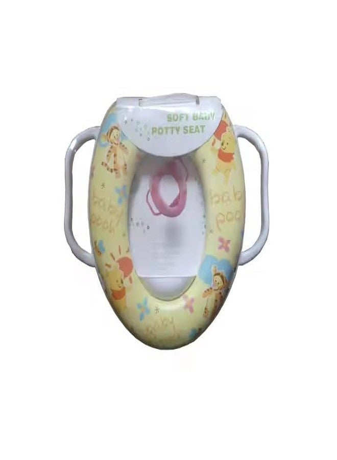 MEVITHS Portable Baby Toilet Seat – Foldable Potty Training Seat Cover for Western Toilets – Toddler Toilet Trainer for Boys & Girls (0.5 to 5 Years) Travel-Friendly, Multicolor, Plastic - Image 1