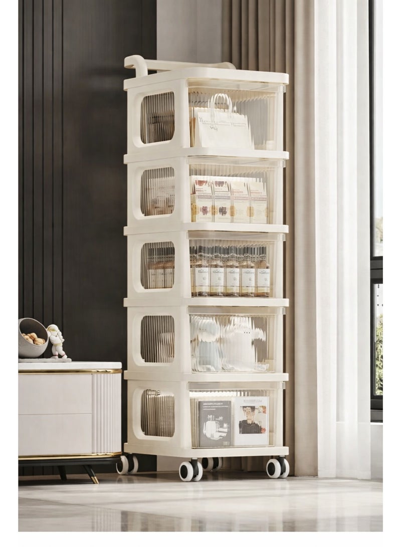 المفرج منظم أدراج تخزين ملابس 5  رفوف - Image 1