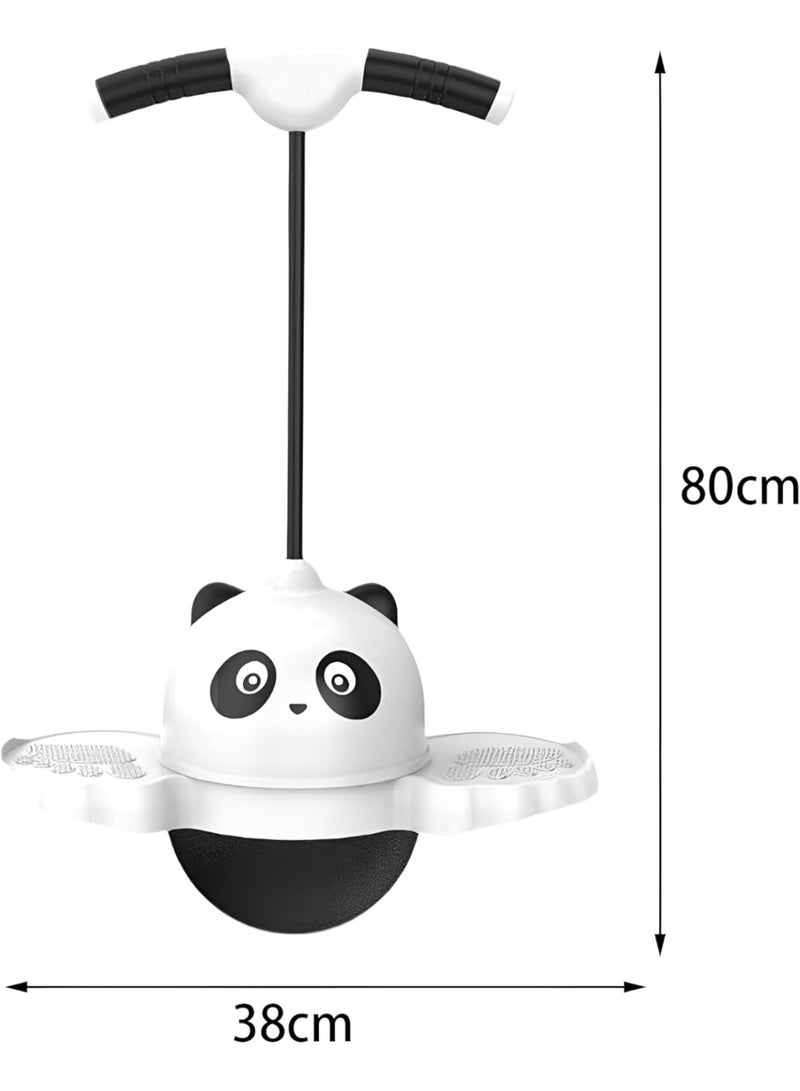 Jumping Game - Engaging indoor and outdoor balance board for children, ideal for enhancing coordination while enjoying playful panda-inspired fun. - Image 4
