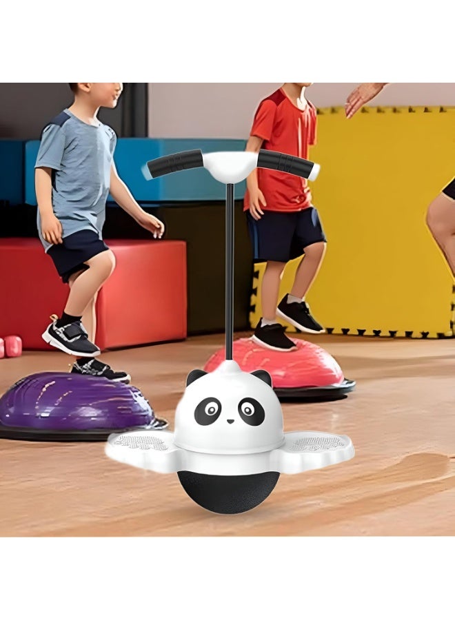 Jumping Game - Engaging indoor and outdoor balance board for children, ideal for enhancing coordination while enjoying playful panda-inspired fun. - Image 3