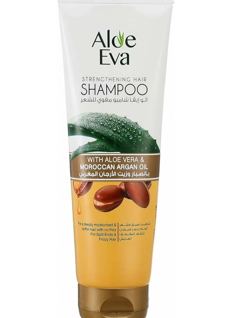 ألو إيفا آلو إيفا شامبو لتقوية الشعر بالصبار وزيت الأركان المغربي 230 مل