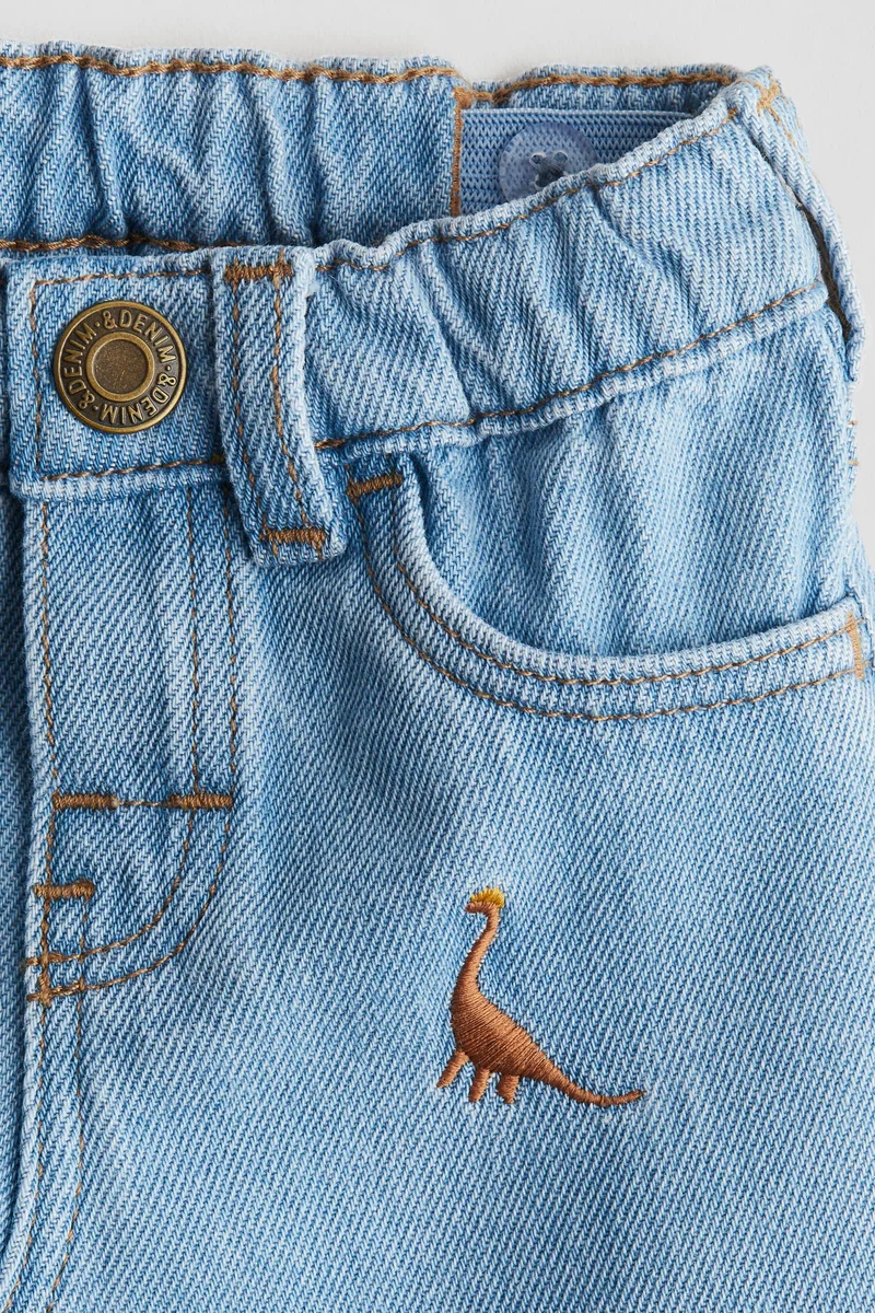 H&M Embroidery-detail jeans