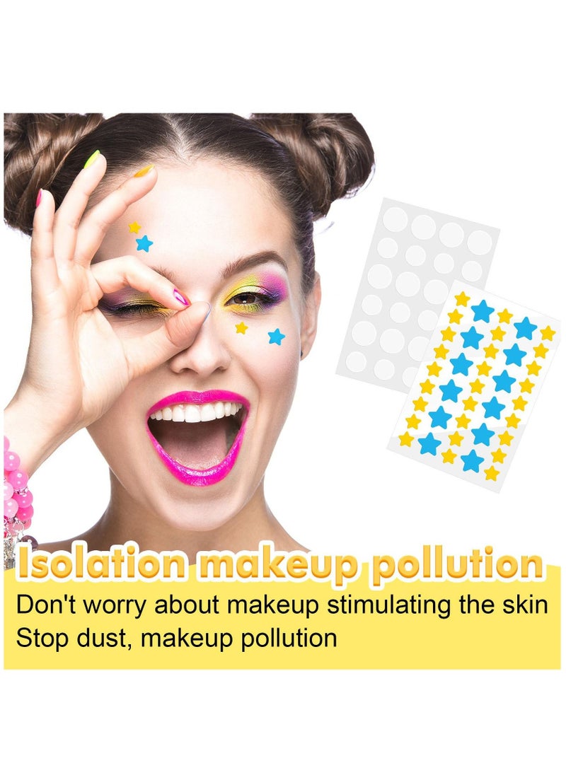 Elaimei 126 Pieces Star & Round Acne Patch Set Easy to Use Quick Healing Pain and Scar Free Patches for Face Promotes Wound Healing Natural Formula Star Face Acne Patches for Women  - Image 2