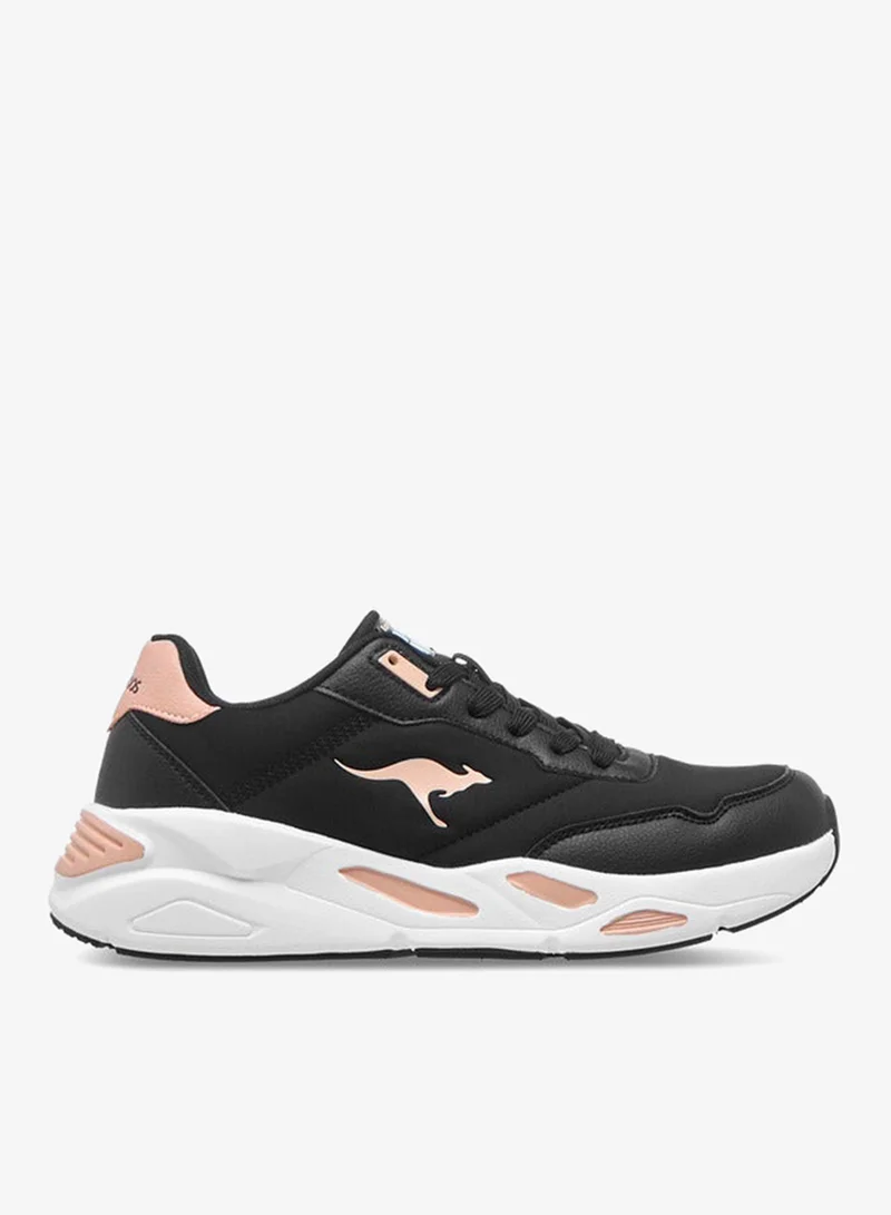 kangaROOS Women's Colourblock Sports Shoes with Lace-Up Closure
