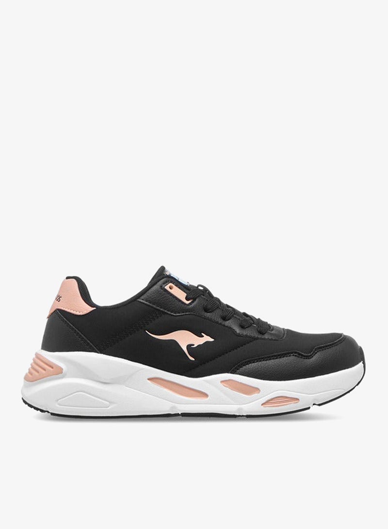 كانغاروس حذاء رياضي نسائي بألوان متداخلة مع رباط - Image 1