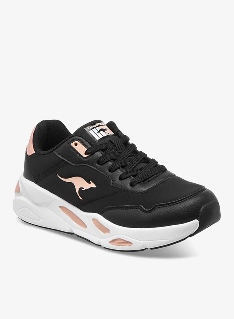 kangaROOS Women's Colourblock Sports Shoes with Lace-Up Closure