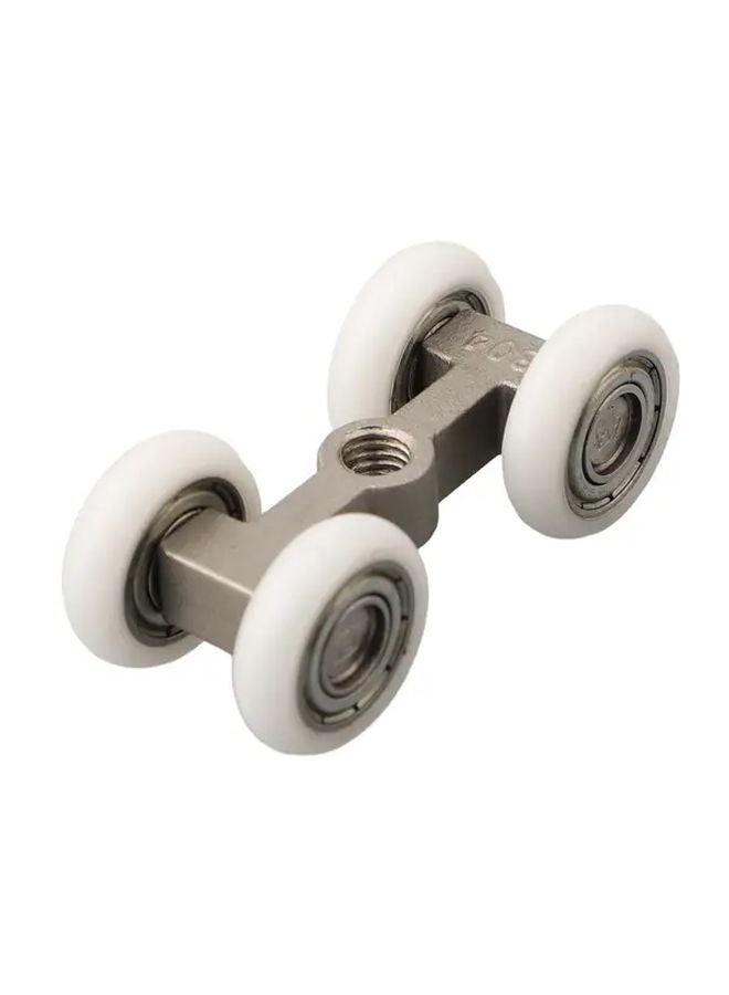 2pcs Heavy Duty Sliding Door Roller Wheels Stainless Steel Bearing Smooth Gliding Motion - Image 3