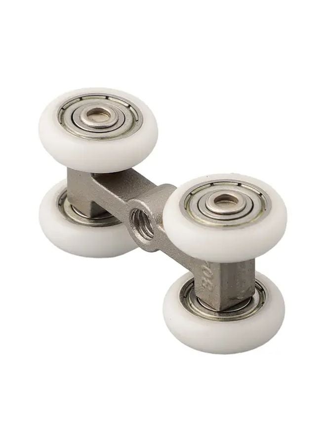 2pcs Heavy Duty Sliding Door Roller Wheels Stainless Steel Bearing Smooth Gliding Motion - Image 5