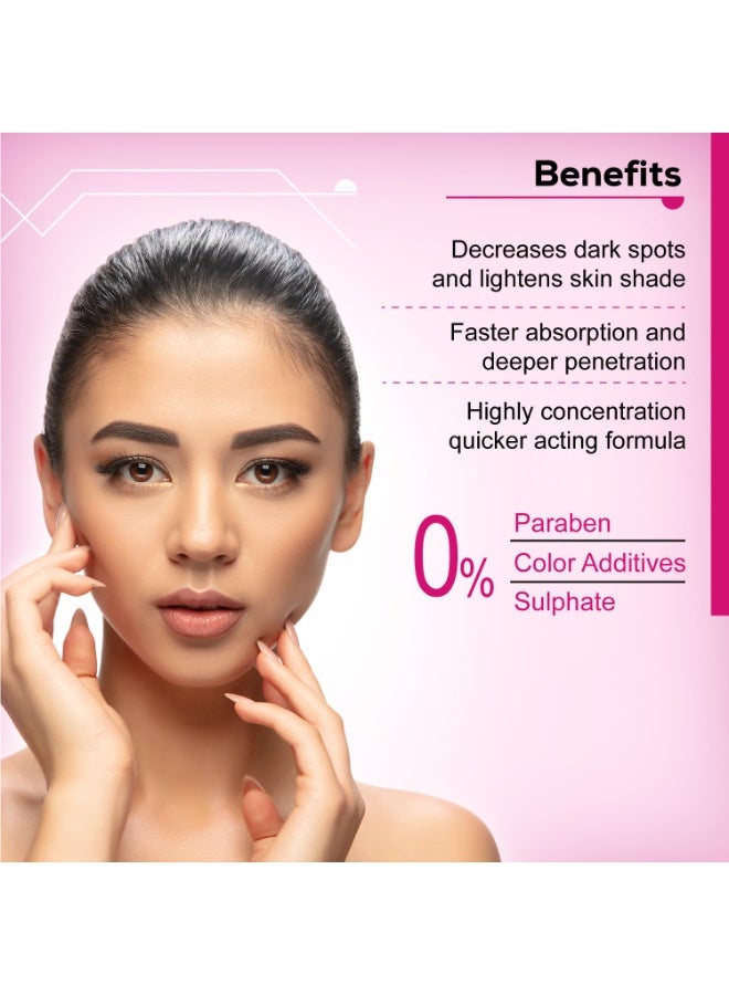 Regaliz Brilante Intense Brightening Serum | Advanced Dark Spot & Hyperpigmentation Treatment | Evens Skin Tone, Reduces Acne Scars, and Enhances Radiance | 50ml - Image 4