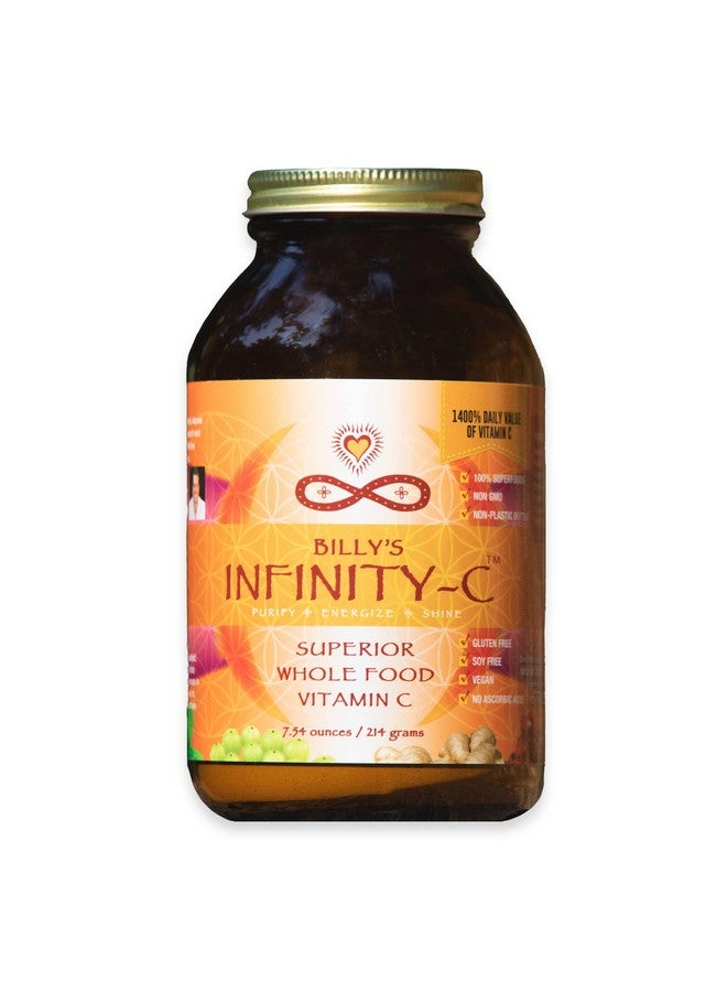 Infinity Greens Infinityc Organic Vitamin C Powder ; Bioavailable Vit C From Acerola Camu Camu & Amla ; Whole Food Vitamin C 1000Mg ; + Immune Support Superfoods Shilajit Astragalus Root & Ginger (30 Servings)  - Image 2
