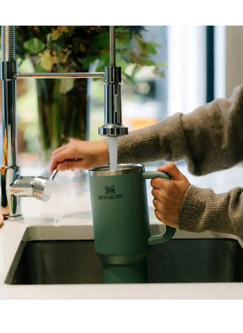 Stanley - Quencher 2.0 Stainless Steel Vacuum Insulated Tumbler with Lid & Straw for Water, Iced Tea or Coffee, Rose Quartz, 40oz/1180ml – Leak-Proof, Keeps Drinks Hot for 7 Hours & Cold for 24 Hours, Premium Travel Mug, Durable & Stylish Design for On-the-Go Hydration - Image 1