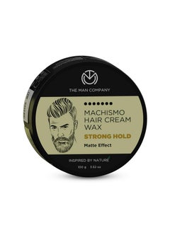 The Man Company The Man Company Machismo Stronghold Hair Wax for Men| Stylish Matte Finish with Volume | Non Sticky - 100gm  - Image 1