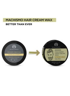The Man Company The Man Company Machismo Stronghold Hair Wax for Men| Stylish Matte Finish with Volume | Non Sticky - 100gm  - Image 5