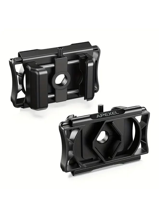 Apexel Black Smartphone Adapter For Telescope Easy Operation Quick Installation Portable - Image 4