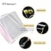 DTmasao 4x4 Inches 200 PCS Cookie Bags for Gift GivingSelf Sealing Cellophane Clear Resealable Cellophane Bags Self Adhesive Individual Cookie for Packaging 200Pieces 4x4 - Image 4