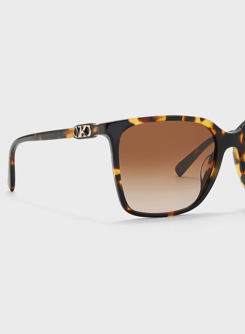 مايكل كورس نظارات شمسية كبيرة الحجم - Image 4