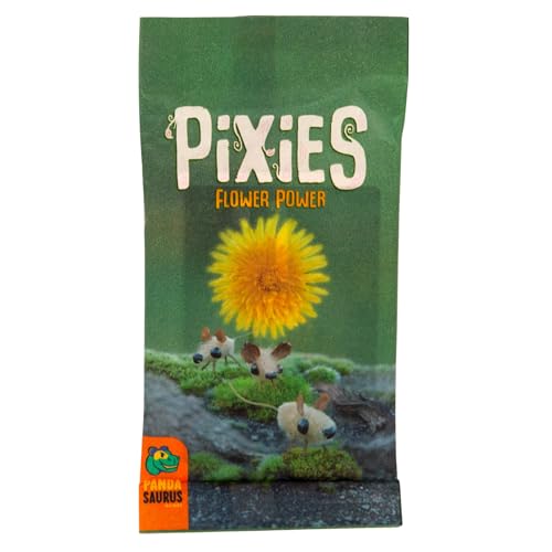 Pandasaurus Games Pixies Flower Power Card Game Expansion Add 14 New Cards with Dual Colors Bonuses and Penalties Family Fun for Kids Adults Ages 8 26 Players 30 Minute Playtime - Image 1