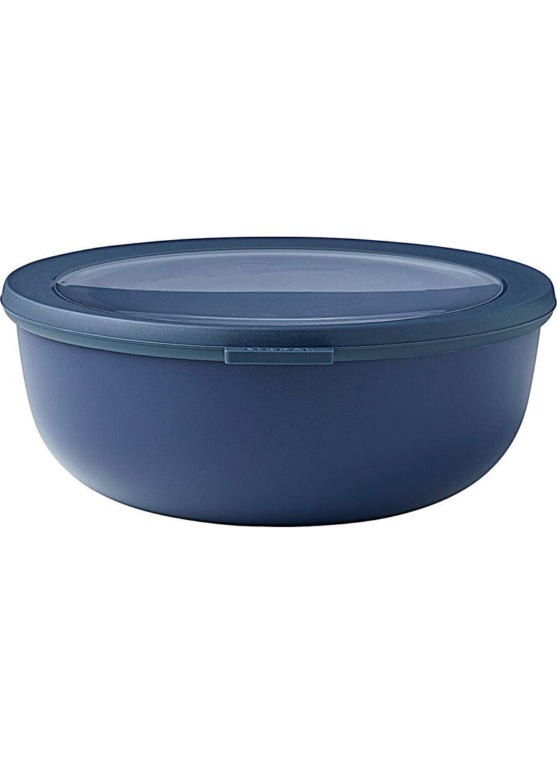 Mepal Multi Bowl Cirqula Round Storage Container 2250 ml - Nordic denim  - Image 1