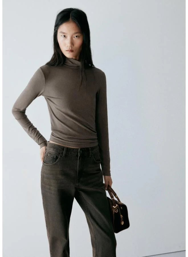 Mango Turtleneck T-Shirt
