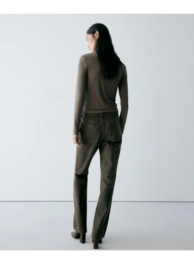 Mango Turtleneck T-Shirt
