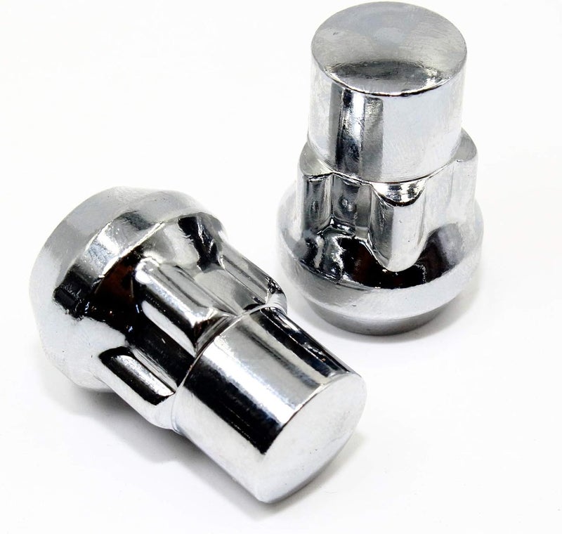 Veritek Performance Chrome Acorn Bulge Tuner Wheel Locks - Image 2