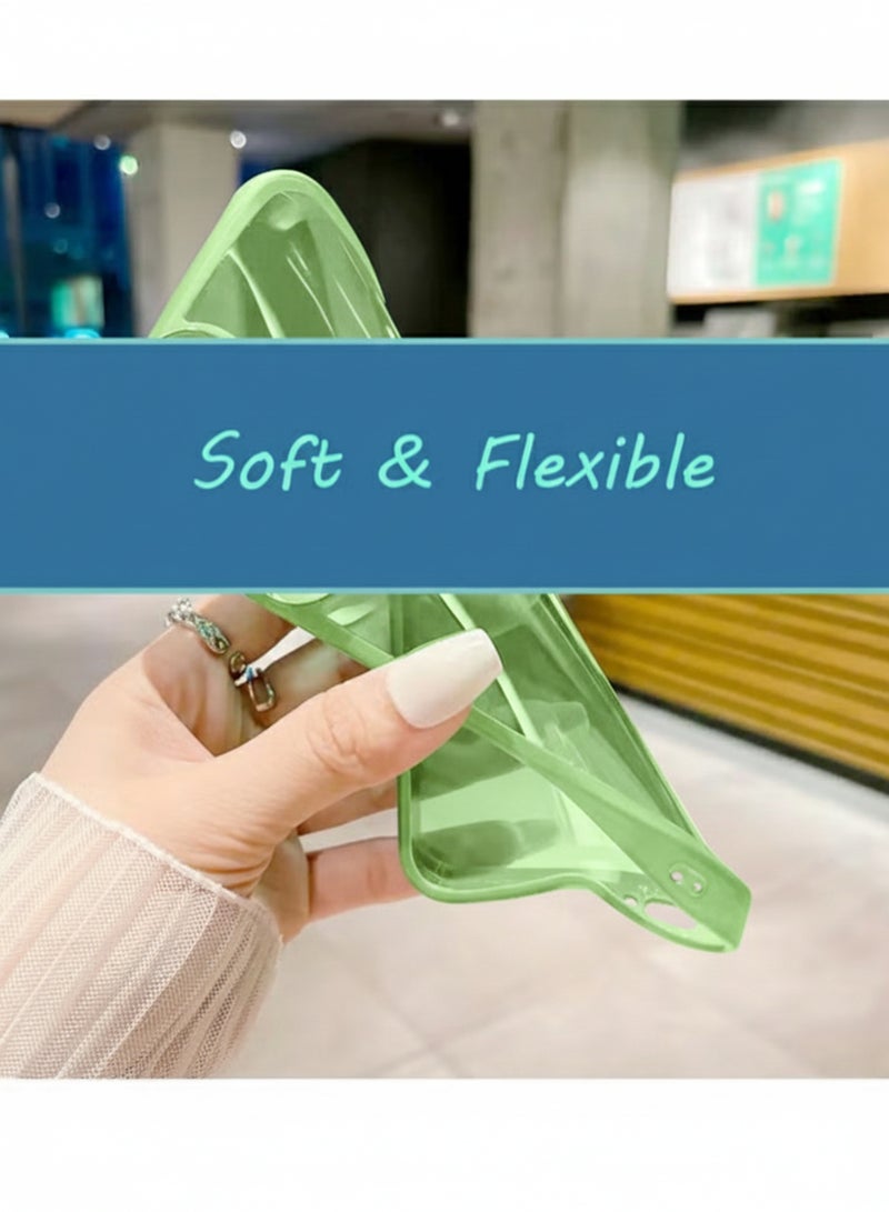 Infinix Hot 60i 5G Silicone Back Case Cover - TPU Silicone Case, Durable & Accurate Cut-outs - Scratch, Dust & Smudge Protection, Shockproof & Water-Proof Cover for Infinix Hot 60i - Green - Image 5