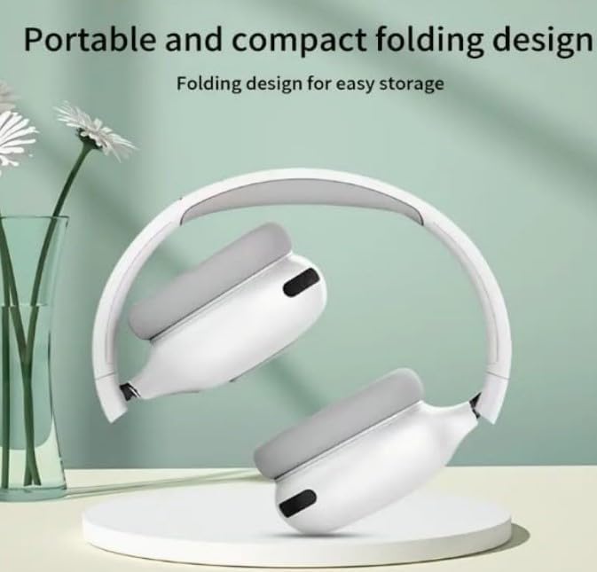 Derovan Bluetooth 5.4 Over-Ear Headphones – Deep Bass Stereo, Foldable Design, Up to 6 Hours Playtime, Memory Card Support - Image 3