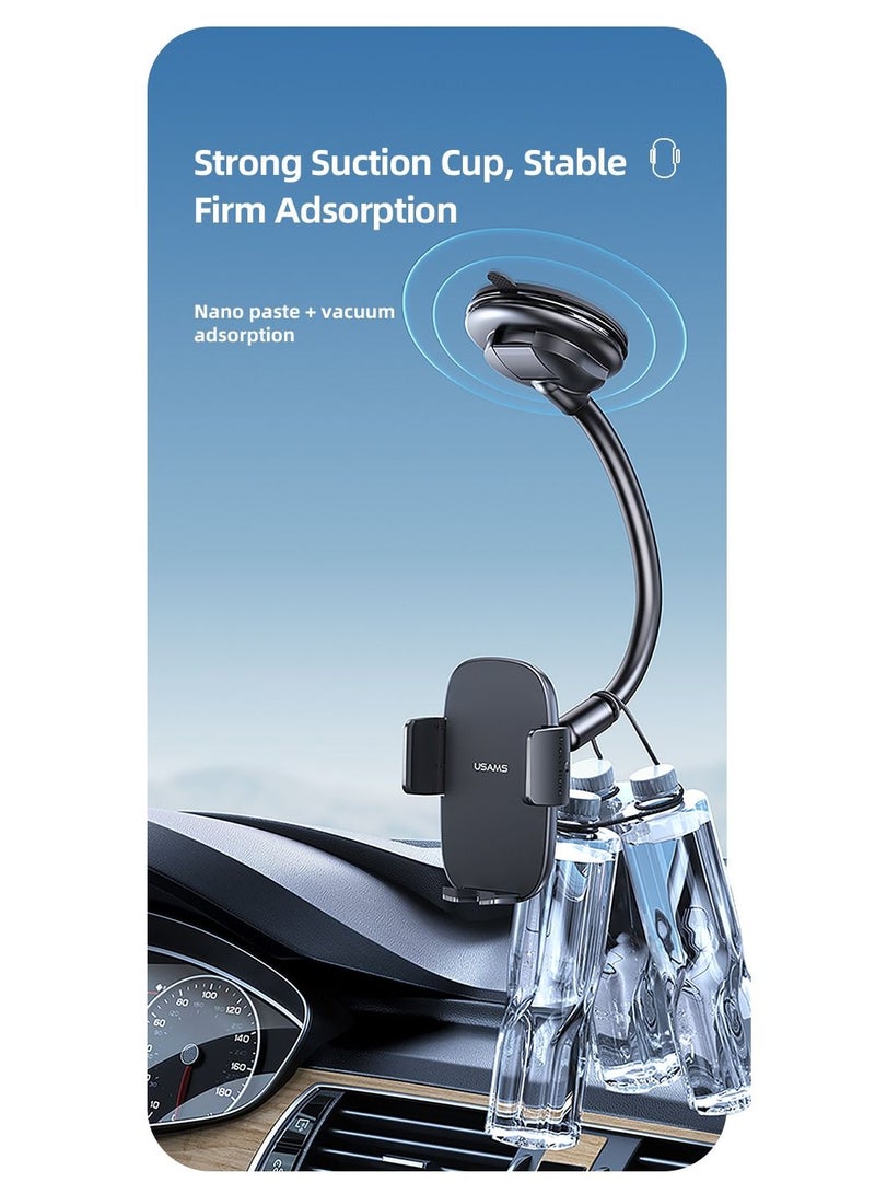Usams Car Center Console Retractable Phone Holder - Image 4