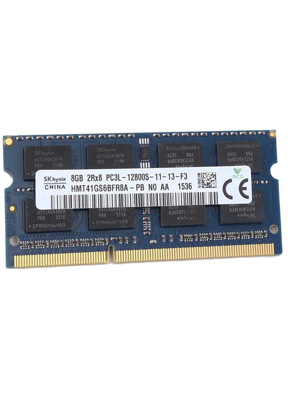 Hynix Laptop RAM Memory 8GB DDR3 PC3L-12800S 1.35V/1.5V 204pin 1600MHz SODIMM Compatible with Dell, HP, Lenovo, And More Laptops (HMT41GS6BFR8A-PB N0 AA)