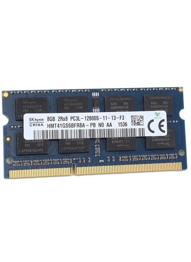 هاينكس ذاكرة وصول عشوائي للكمبيوتر المحمول Hynix سعة 8 جيجابايت DDR3 204pin PC3L-12800S 1600MHz HMT41GS6BFR8A-PB N0 AA  - Image 1