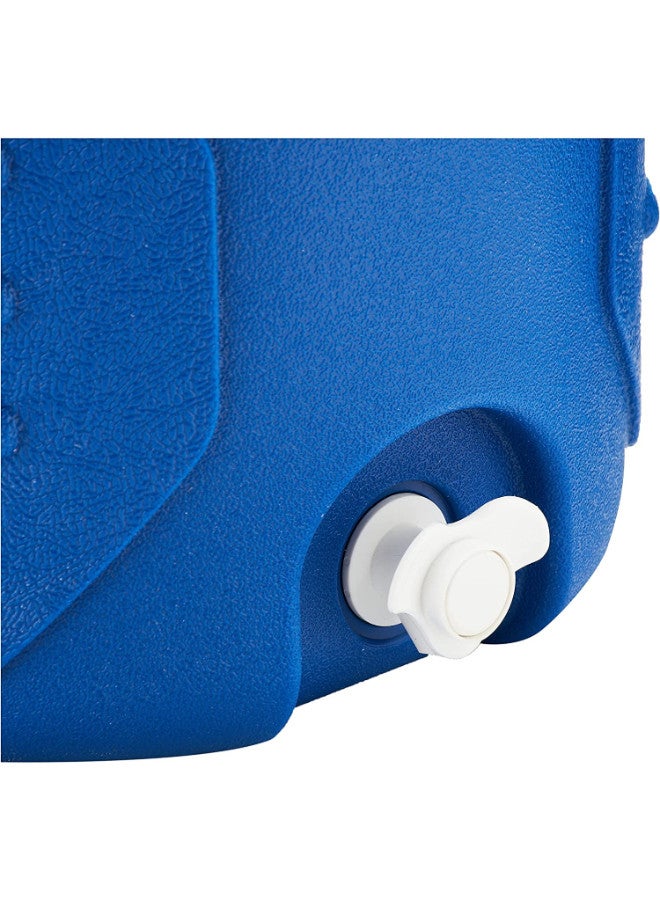 Fresh Beverage Cooler With Handle Blue/White - Image 3