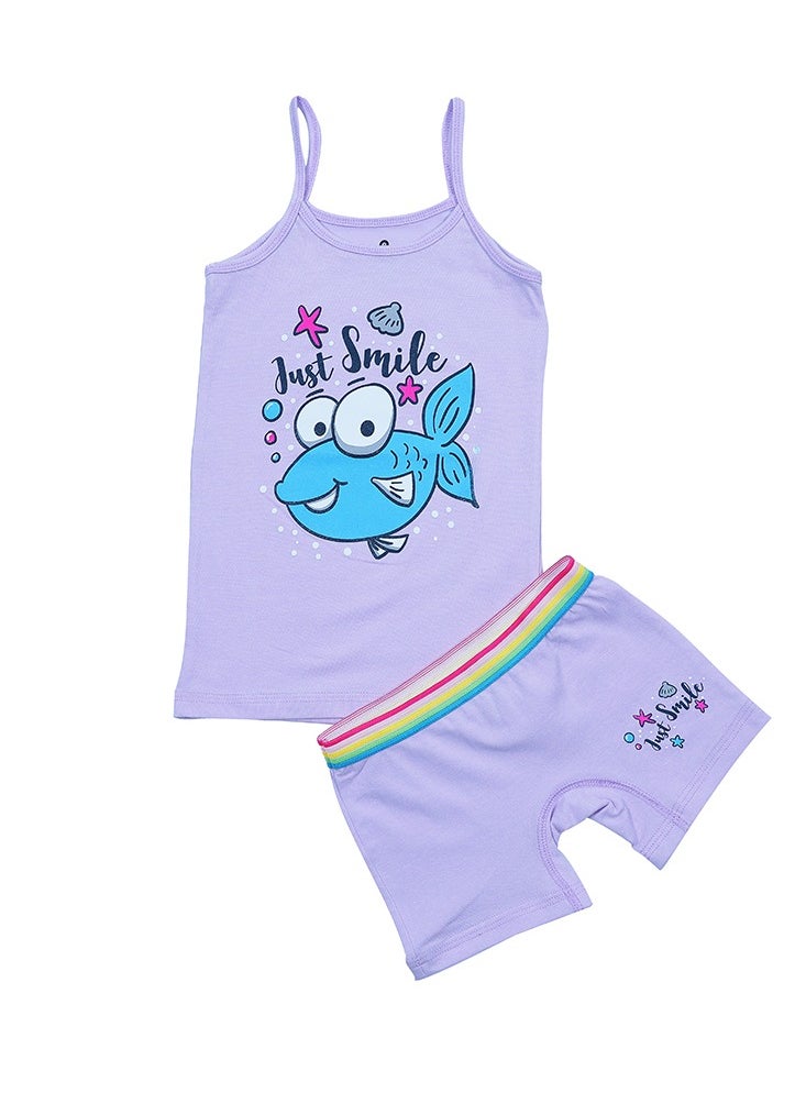 Winkies - Undershirt and Short Set - 2 pieces-Color and Print May Vary - Image 1