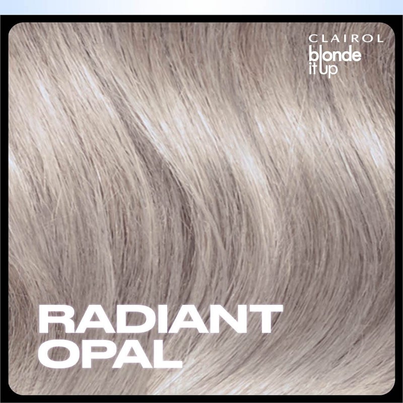 CLAIROL كليرول بلوند إت أب كريستال جلو تونرز صبغة شعر دائمة نصفية، لون شعر أوبال مشع، عبوة من 1 - Image 3