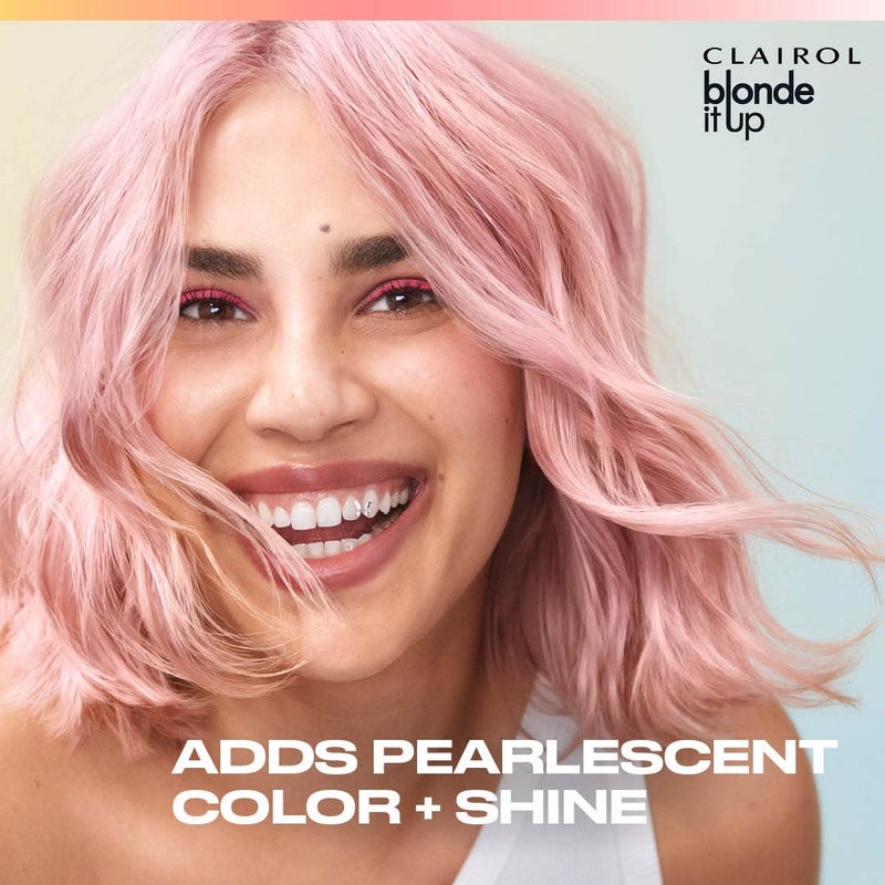 CLAIROL كليرول بلوند إت أب كريستال جلو تونرز صبغة شعر دائمة نصفية، لون شعر أوبال مشع، عبوة من 1 - Image 4