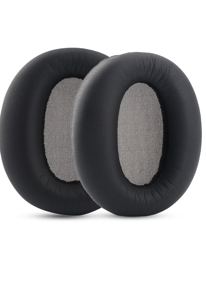 1Pair Easily Replaced Earmuffs For Edifier W820NB Headphone Earpads With Buckle Earpads For Headphone Cover Replacement (Black) - Image 1