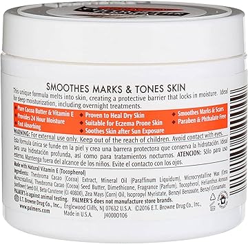 PALMER'S Palmers Cocoa Butter Jar With VitaminE 35oz 3 Pack - Image 5
