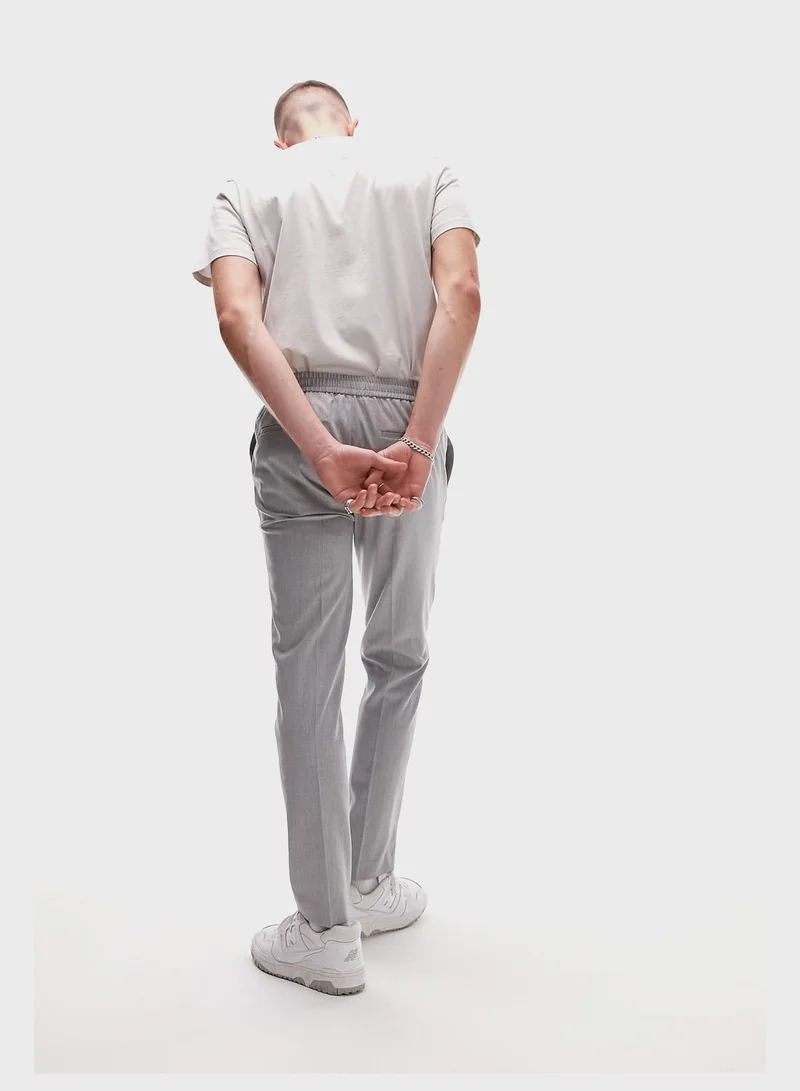 TOPMAN Casual Skinny Fit Elasticated Pants