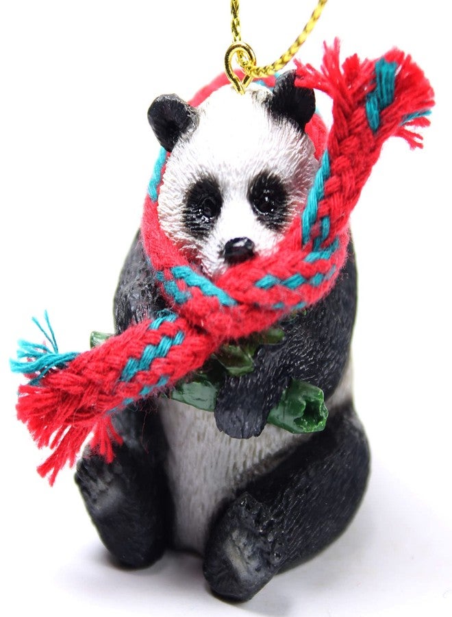 Conversation Concepts Panda Bear Tiny Miniature One Christmas Ornament - Delightful! - Image 1