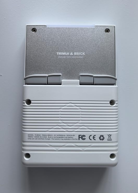 TRIMUI Brick Handheld Game Console Mini Game Player Compatible with 32 inch IPS HighDefinition Screen Portable Video Game Console White 64G - Image 5