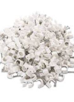 KNP KNP Cable Clip Box containing 100 pieces is a practical and organized solution for managing and securing cables in various settings.  - Image 2