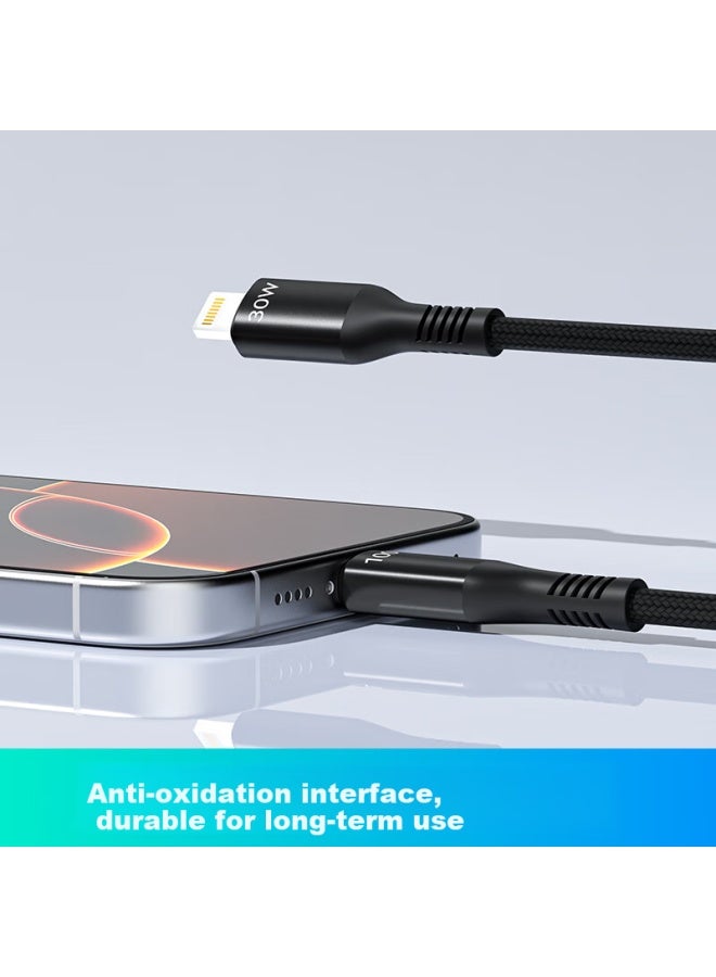 JD.com Jdjz 2-In-1 Apple 16/15 Charging Cable Pd100W/30W Fast Charge Cable One Drag Two Head For Apple All Series Android Phones Ipad Tablets Laptops - Image 5