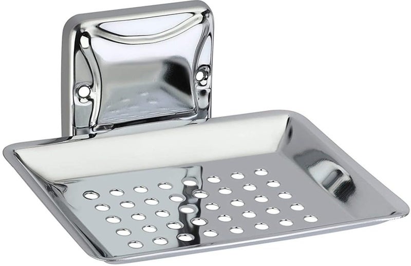 Stainless Steel Bathroom Accessories Set, Towel Bar, Soap Dish, Towel Ring Holder, Cloths Hanger 6 Hooks - Image 3