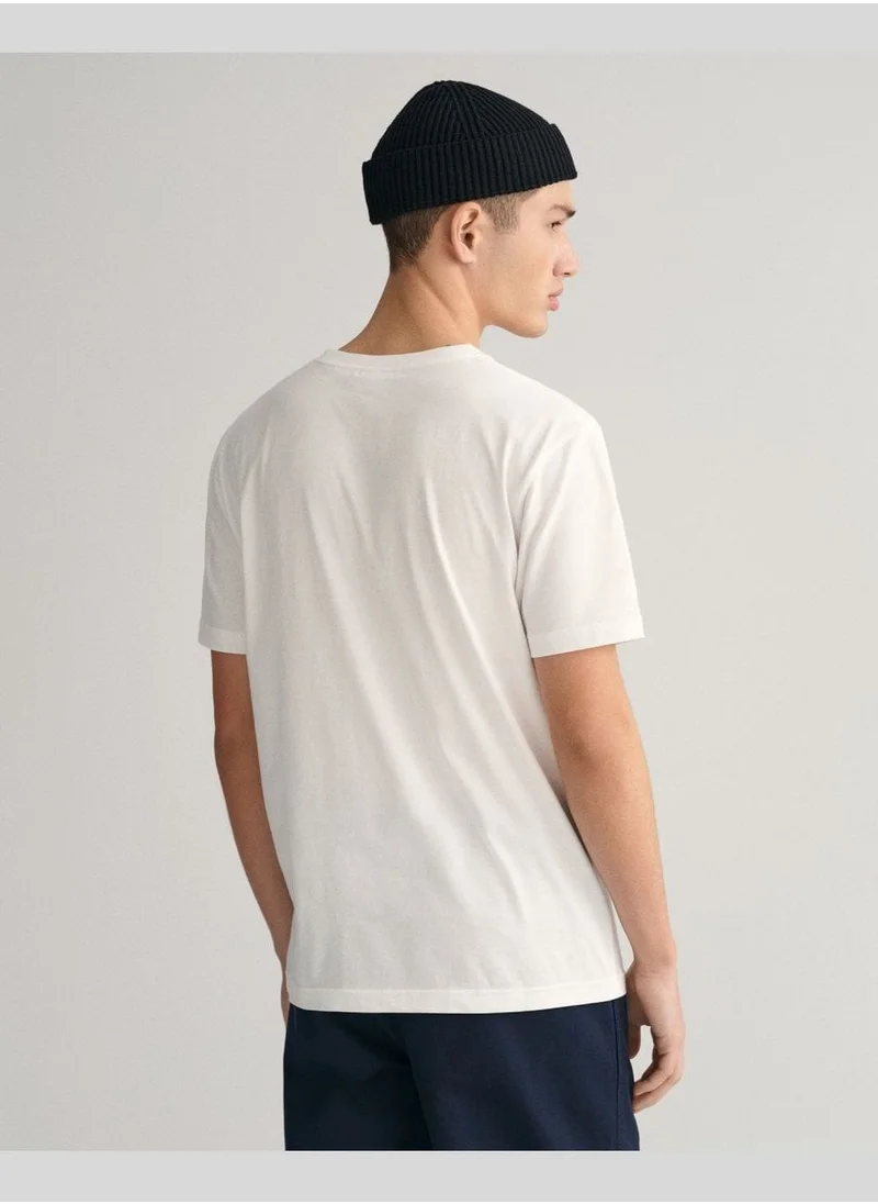 GANT Embroidered Archive Shield T-Shirt