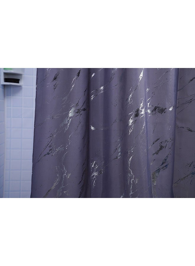 Pan Home Knox Shower Curtain 180X180cm - Grey - Image 3