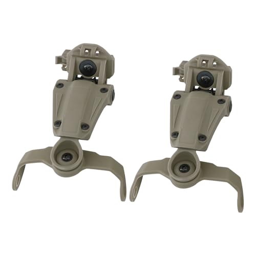 HEARFALCOM ARC Rail Adapter for Tactical Helmet Fast Series Helmets Compatible with Howard Leight Impact Sport Product Model ‎R - 01526 Headphones (DE) - Image 3