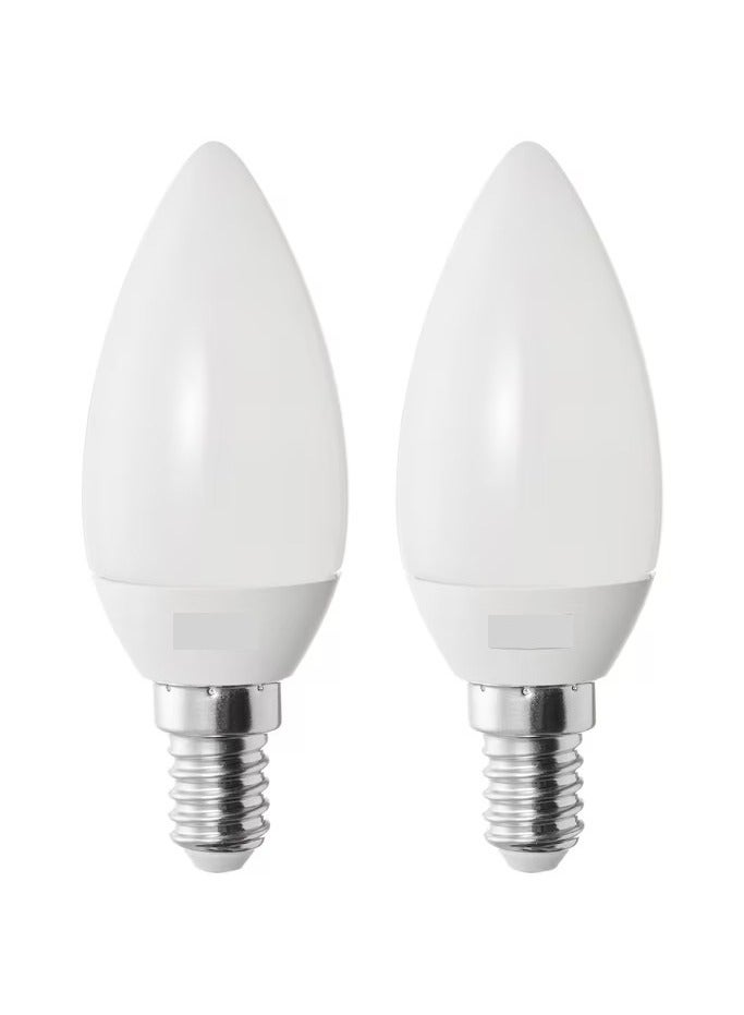 erorex LED bulb E14 250 lumen, chandelier/opal white - Image 1
