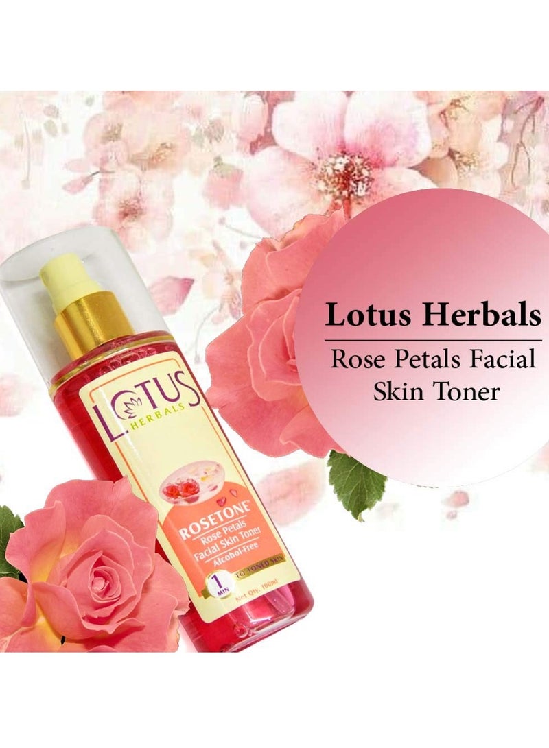 LOTUS HERBALS Lotus Herbals Rosetone Rose Petals Facial Skin Toner | 100 ml  - Image 2