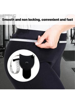 RATSAW Tape Measure Body Ergonomic Body Measuring Tape Body Length Is 60 Inches 1.5 m Portable Fitness Tape Measure Retractable Press Studs Tailor Tape Measure for Measuring Body Circumferences  - Image 2