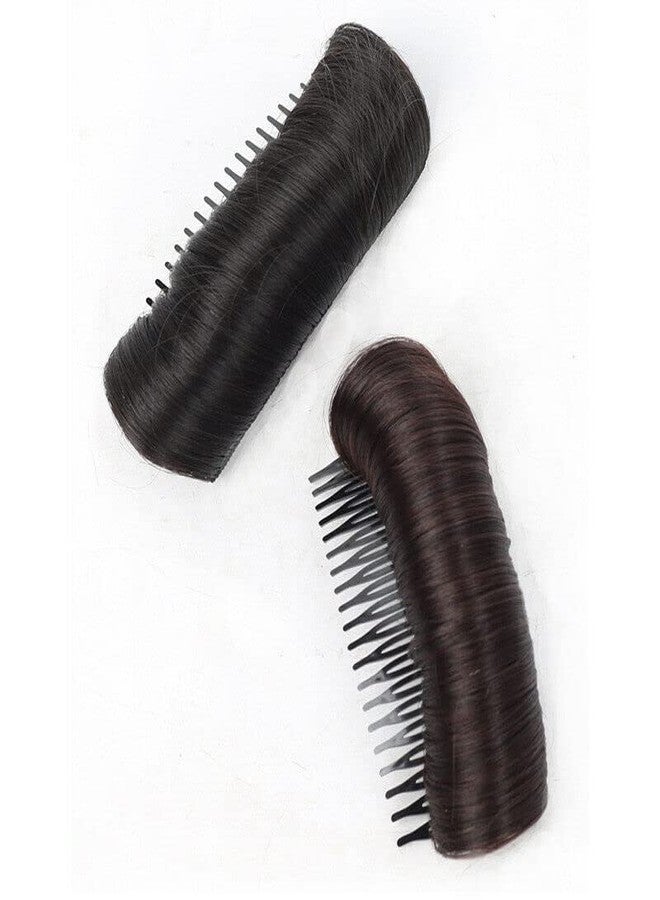 Artifice Hair Puff Bun Maker for Party Hair Style Curly Straight Hair Extension ROYAL BLACK - Image 2
